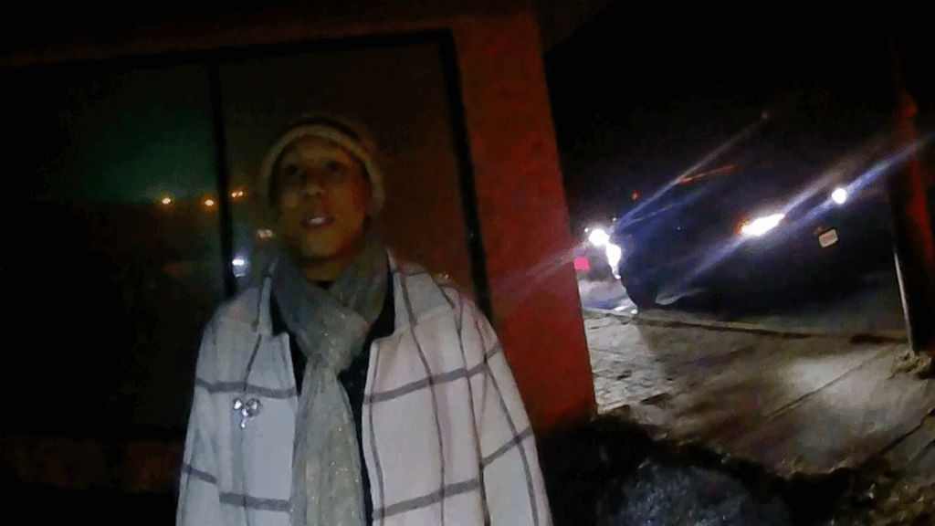 DWI Arrest Bodycam showing Highlands police officers conducting field sobriety tests on a roadside.