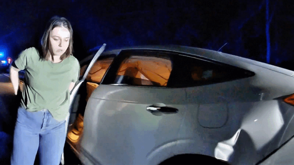 Ruby Arena DWI Arrest showing vehicle debris on SR 34 in Colts Neck.