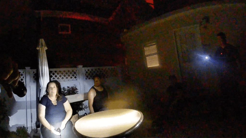 Red Bank Assault and Robbery scene showing Red Bank Police Department officers investigating on Shrewsbury Avenue.