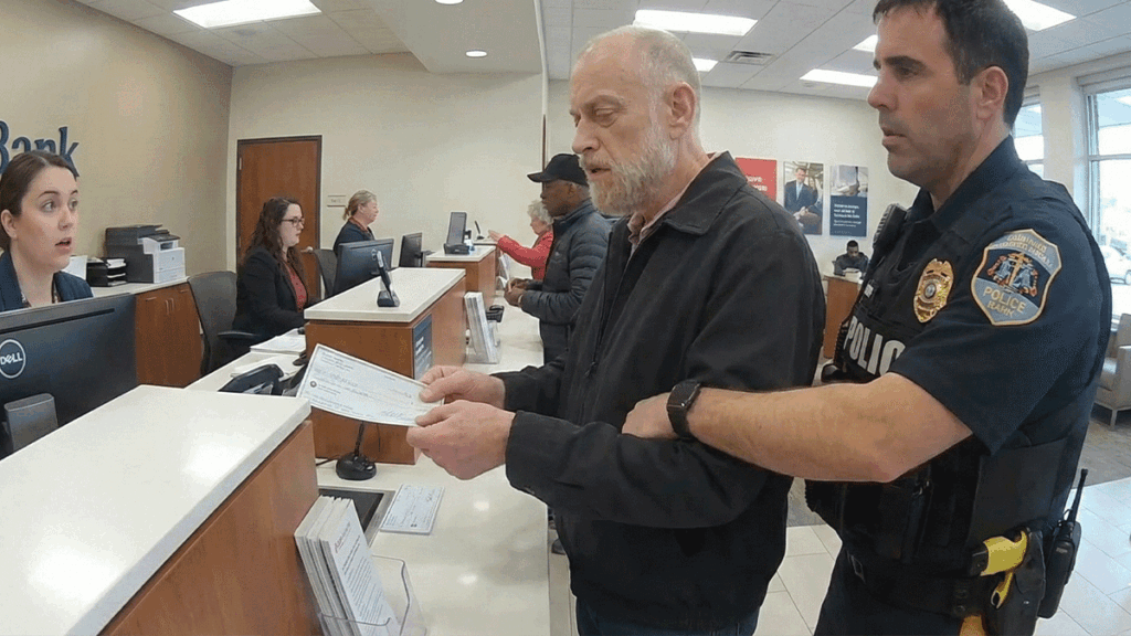 Check Fraud Bust suspect vehicle search by Millburn Police.