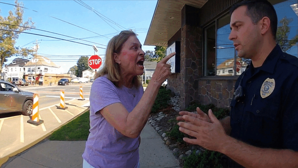 Highlands NJ Hit and Run DWI investigation showing officers at the scene.