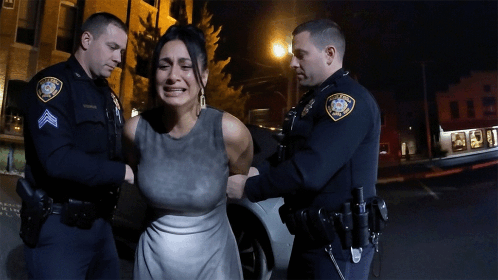 Red Bank NJ DWI Arrest showing officers at the scene.