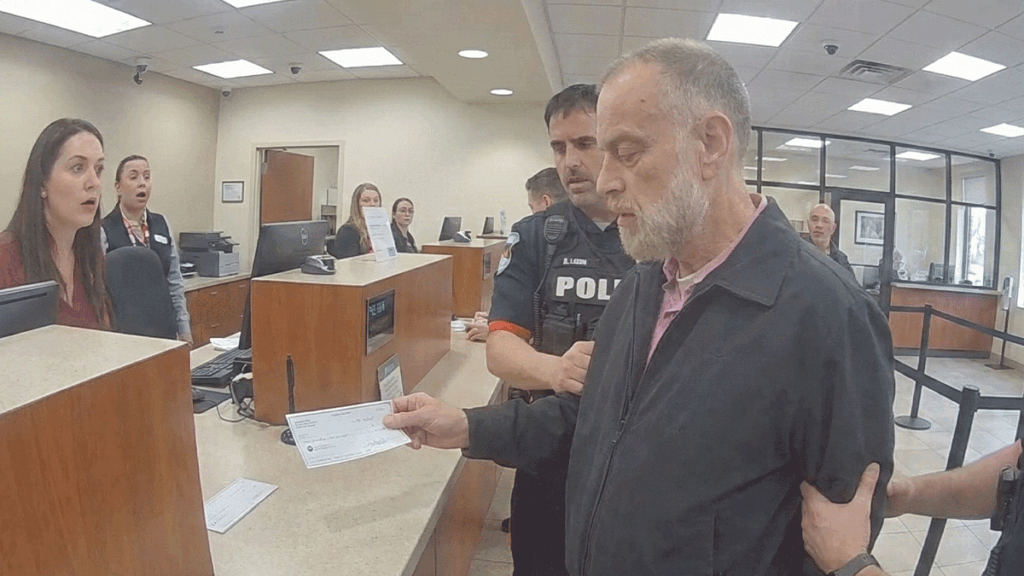 Check Fraud Bust suspect vehicle search by Millburn Police.