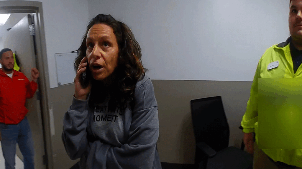 Teacher Shoplifting Bodycam showing Nancy Ross being questioned by Middletown police officers.