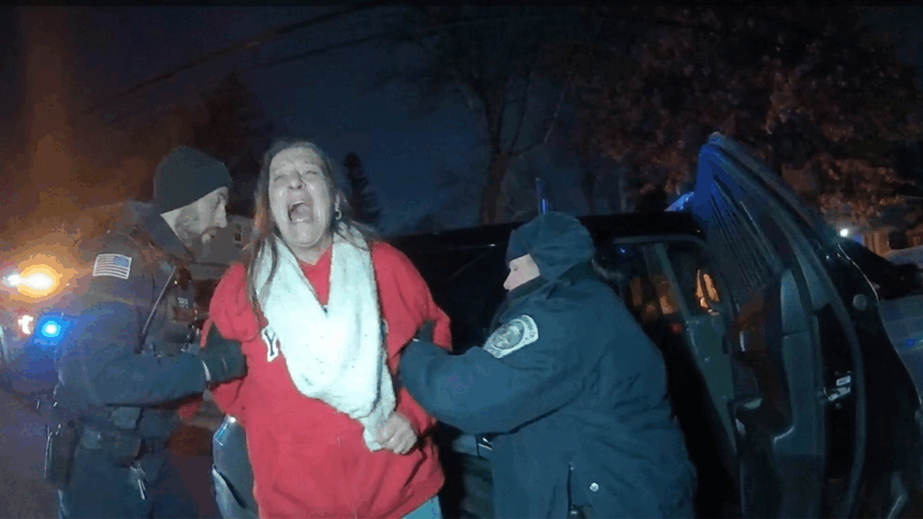 Bergenfield Hit and Run Bodycam showing officers at the scene.