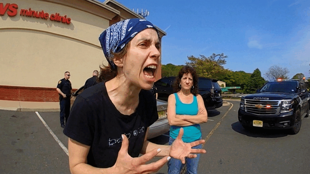 Highlands NJ Traffic Stop Drug Arrest showing police questioning driver and passengers.