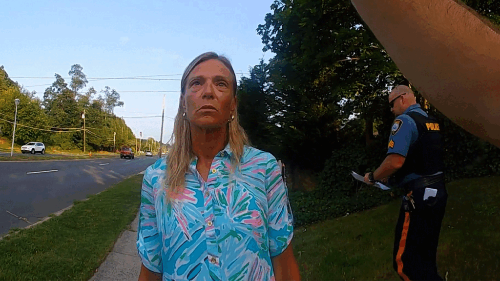 Atlantic Highlands Kratom DUI suspect undergoing field sobriety tests on the roadside.