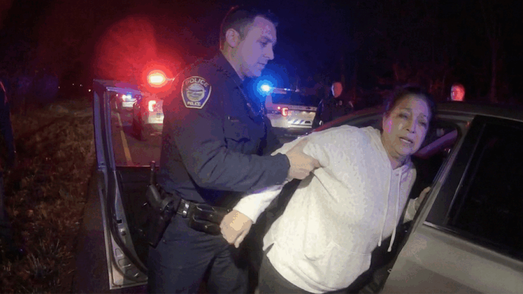 Colts Neck DWI Arrest showing officers at the scene.