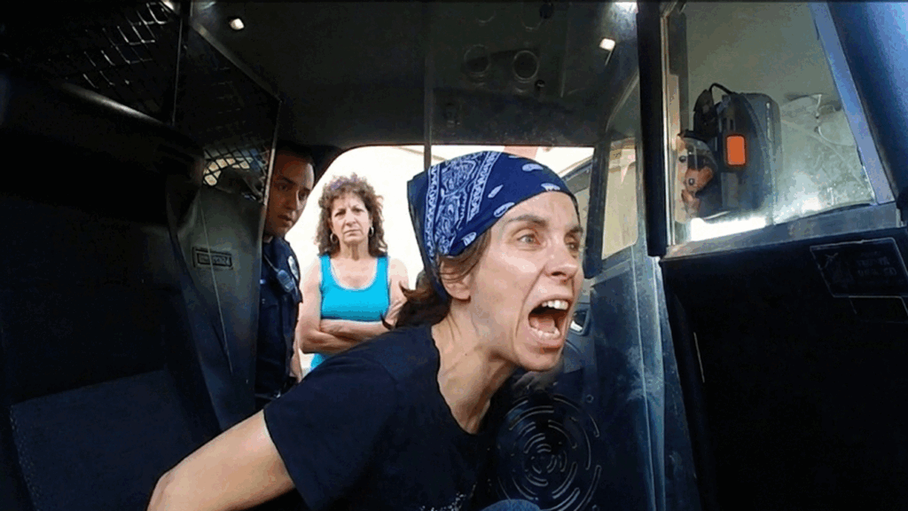 Highlands NJ Traffic Stop Drug Arrest showing police questioning driver and passengers.