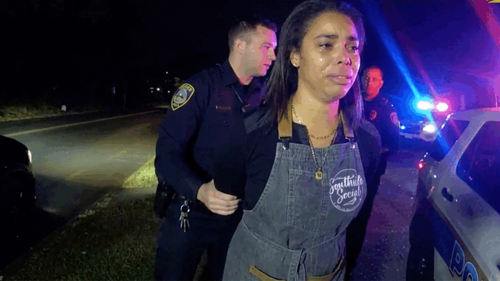 Westfield NJ DUI Arrest Melissa Hoffman showing officers at the scene on North Avenue West and Whittier Avenue.