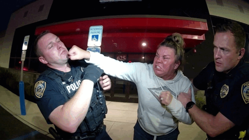 Evesham Township DUI Arrest showing officers at the scene.