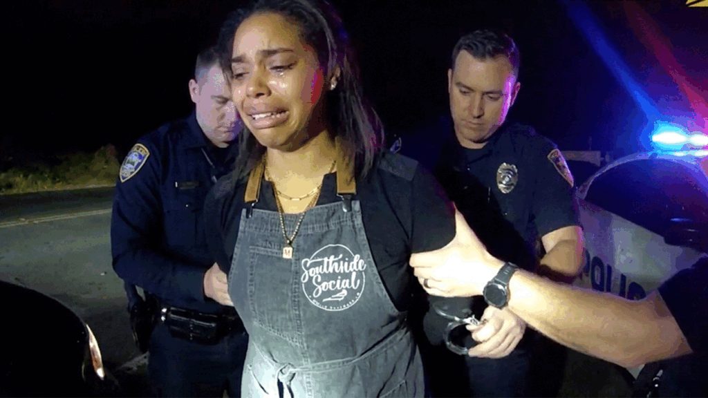 Westfield NJ DUI Arrest Melissa Hoffman showing officers at the scene on North Avenue West and Whittier Avenue.