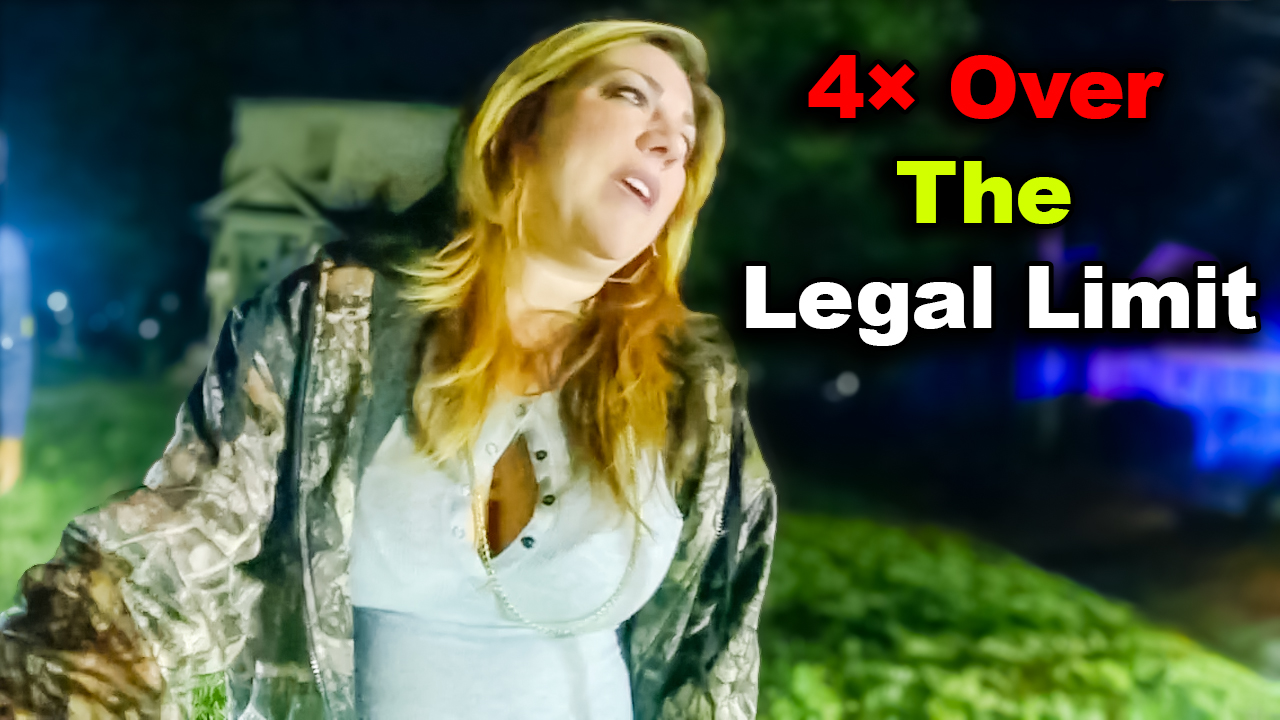 37-Year-Old Woman 4× Over the Legal Limit… Then She Snapped at Police!