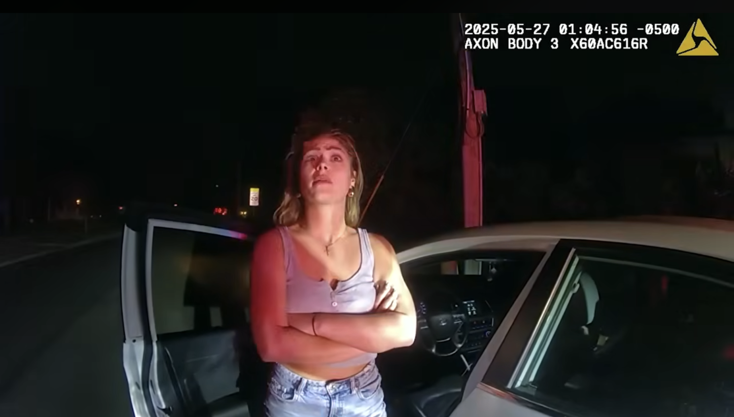 Drunk Driver Pleads, "I'm Not a Bad Person" After Crashing During DUI Investigation