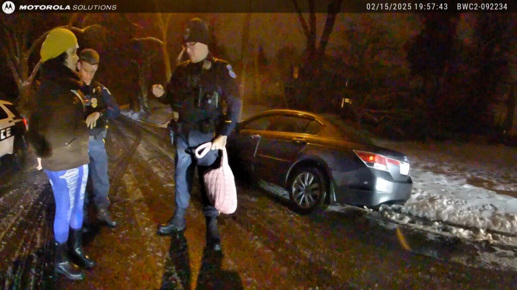 Woman With Shredded Tire Claims She “Was Not Driving” After Admitting to Drinking Fireball – Millburn Bodycam Breakdown