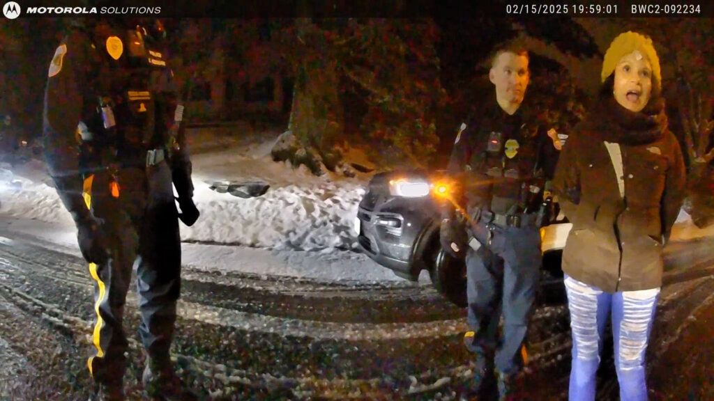 Woman With Shredded Tire Claims She “Was Not Driving” After Admitting to Drinking Fireball – Millburn Bodycam Breakdown