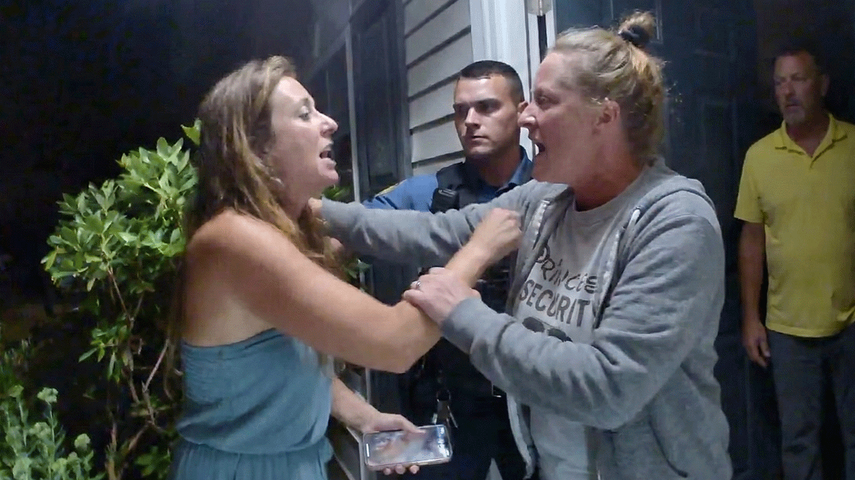 Colts Neck Disorderly Conduct Arrest showing officers at the scene.