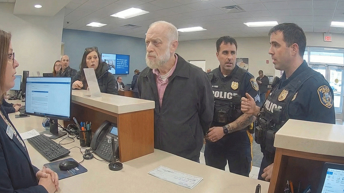 Check Fraud Bust suspect vehicle search by Millburn Police.