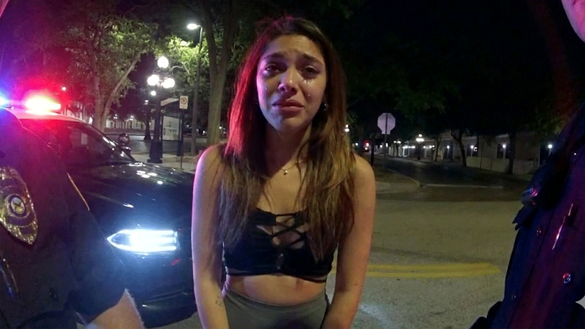 Tampa DUI Seat Swap Arrest showing officers at the scene on 15th Street North.