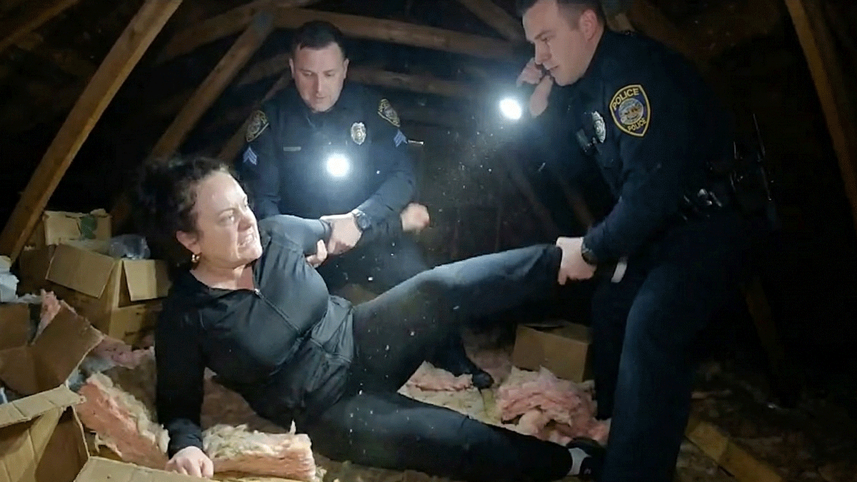 Keansburg Burglary Call Obstruction showing officers at the scene in New Jersey.