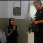 Hadeer Sharaf Shoplifting Arrest showing Middletown Police Department officers at the scene.