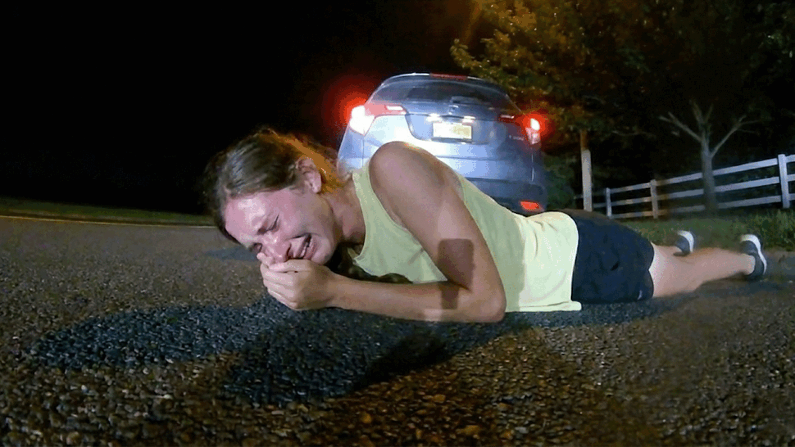 Oceanport NJ DWI Arrest showing officers conducting field sobriety tests on Port Au Peck Avenue.