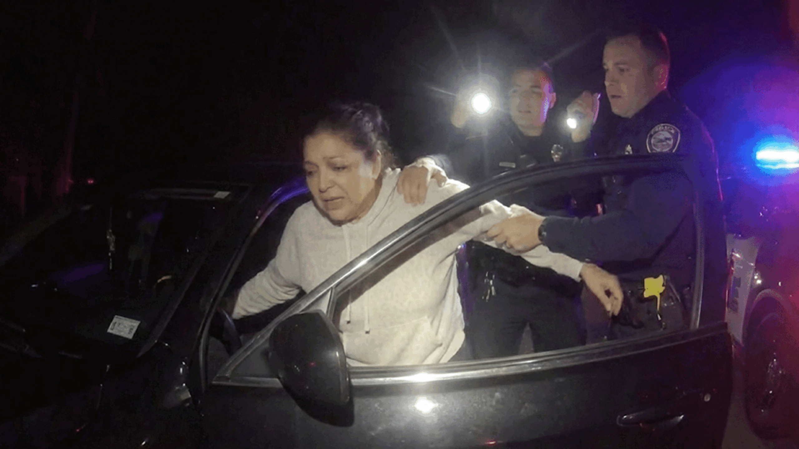 Colts Neck DWI Arrest showing officers at the scene.