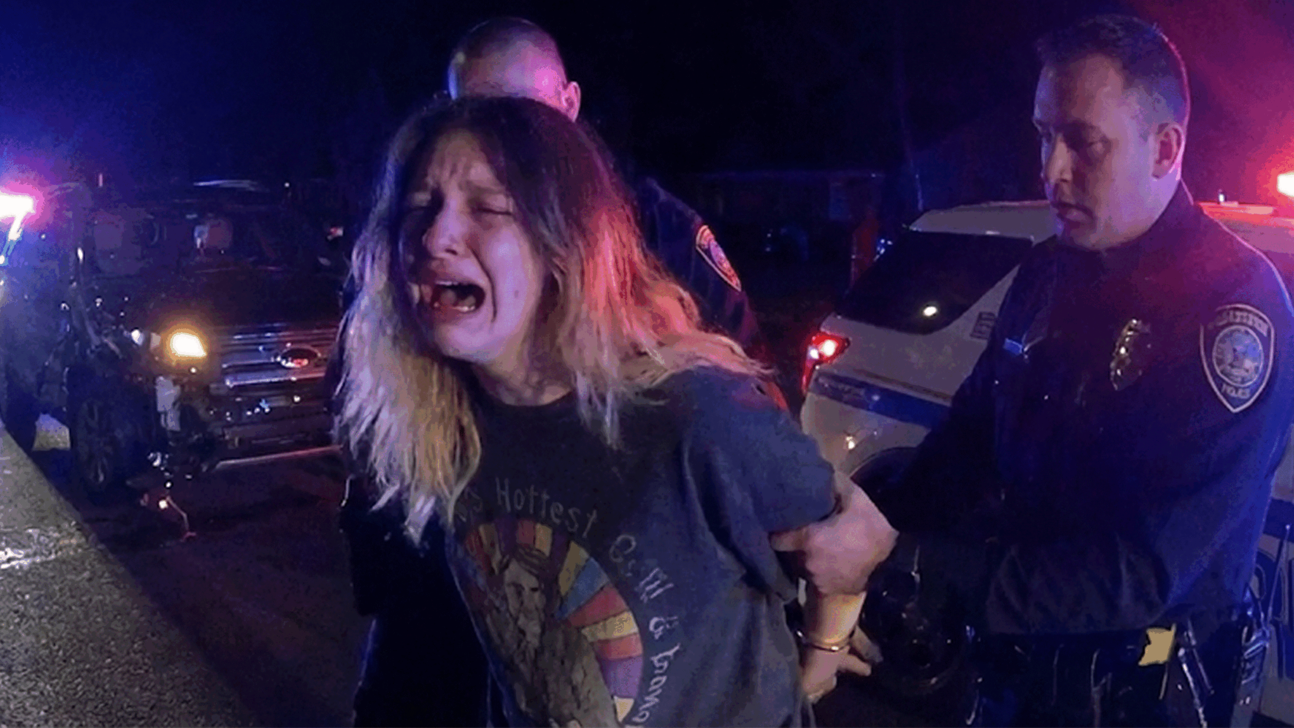 Athens Georgia Underage DUI Arrest showing officers at the scene.