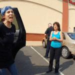 Highlands NJ Traffic Stop Drug Arrest showing police questioning driver and passengers.