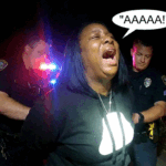 Highlands NJ DUI Arrest Stephanie Revet showing officers at the scene on State Route 36.