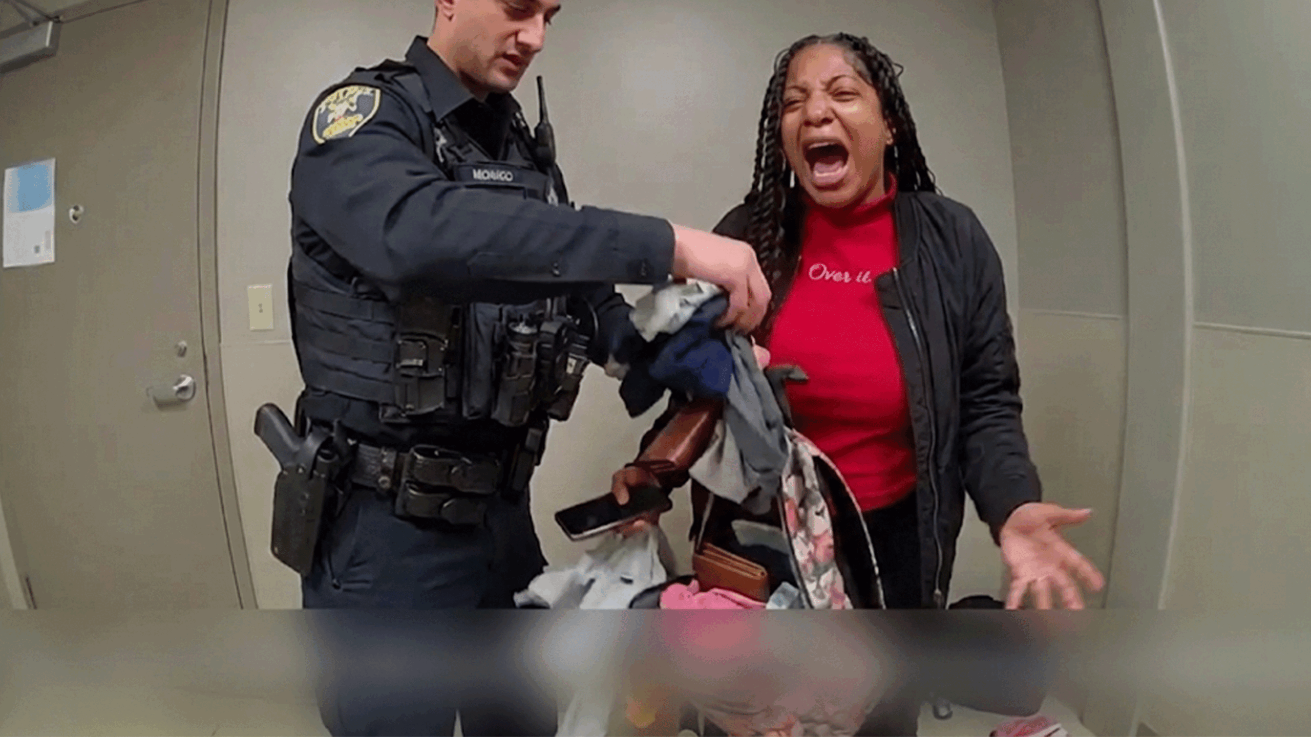 Felony Retail Theft in St. Charles showing officers at the scene of a Target store.