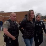 Holmdel Substitute Teacher DWI Arrest showing officers at the scene.