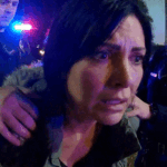 Westfield NJ Teacher DWI Arrest showing police conducting field sobriety tests at night.