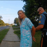 Atlantic Highlands Kratom DUI suspect undergoing field sobriety tests on the roadside.