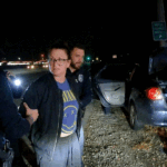 Hazlet NJ Roadside Arrest showing officers at the scene.